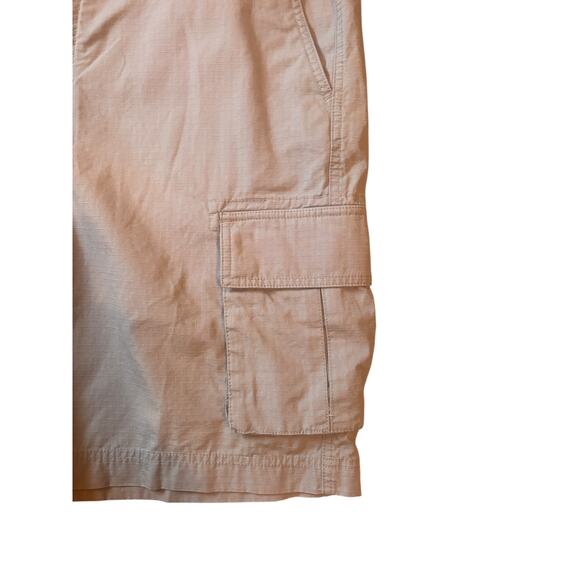 GH Bass Earth Cargo Shorts Tan Mens Vacation Summer Utility Trekking Size 38 - Picture 3 of 5